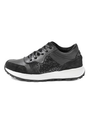 Tenis Cuero VillabonR VTI-4080 Negro