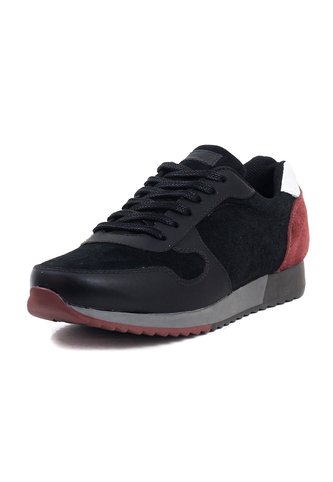 Tenis Cuero Negro VillabonR VP-3035 VillabonR