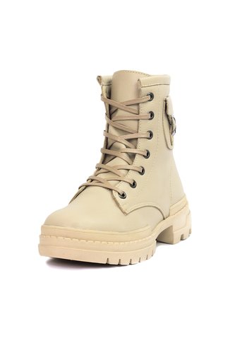 Botin Cuero Mujer Beige VillabonR VDM-5055 VillabonR