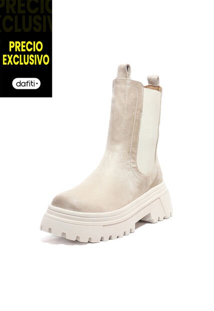 Botines Mujer Beige VillabonR VCR-9027
