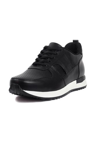 Tenis Cuero VillabonR VW-3034 Negro VillabonR