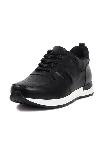 Tenis Cuero VillabonR VW-3034 Negro