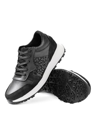 Tenis Cuero VillabonR VTI-4080 Negro VillabonR