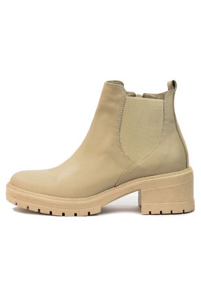 Botín Cuero Mujer Beige VillabonR VSH-5005