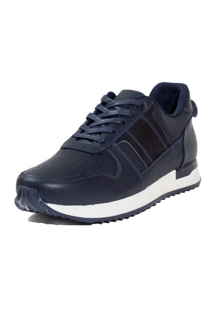 Tenis Cuero VillabonR VW-3033 Azul