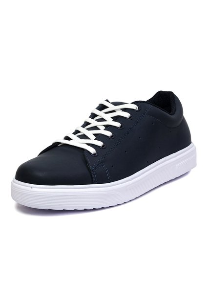 Tenis Cuero Hombre VillabonR VT-3020 Azul
