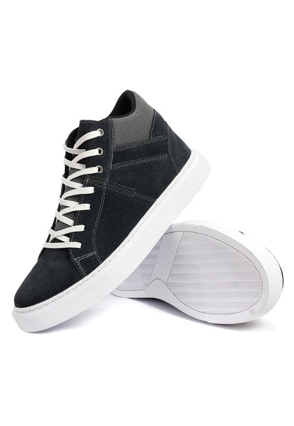 Teni Bota Moda Cuero Hombre Gris VillabonR VF-3031