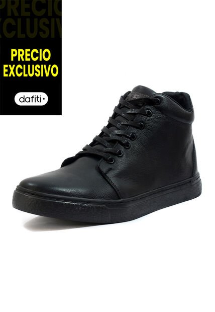 Tenis Cuero Negro VillabonR VTB-3055