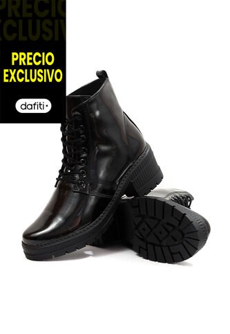 Botín Charol Negro VillabonR VRB-3025 VillabonR