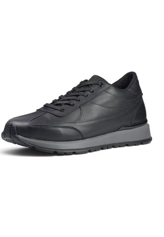 Tenis Cuero Hombre VillabonR VSA-4086 Negro VillabonR