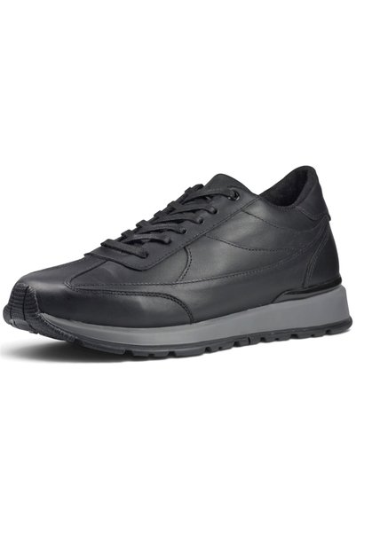 Tenis Cuero Hombre VillabonR VSA-4086 Negro
