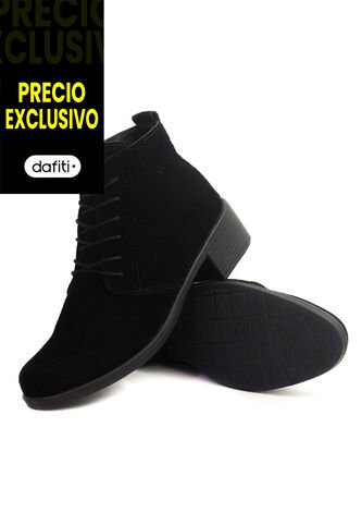 Botín Cuero Negro VillabonR VRB-3103 VillabonR