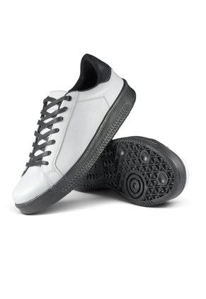 Tenis Cuero Hombre VillabonR VT-3025 BLANCO