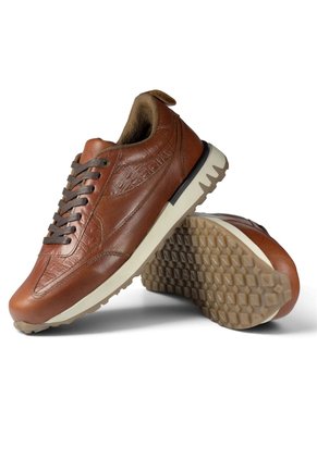 Tenis Cuero Hombre VillabonR VSA-4085 Miel
