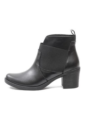 Botines Cuero Mujer Negro VillabonR VBC-5005