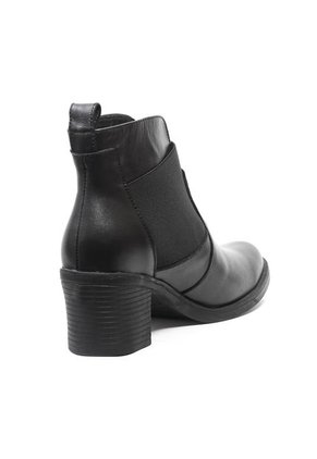 Botines Cuero Mujer Negro VillabonR VBC-5005