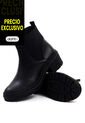 Botín Cuero Mujer Negro VillabonR VSH-5332 de VillabonR