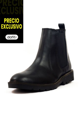Botín Cuero Negro VillabonR VSH-5007 VillabonR