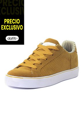 Tenis Mujer Mostaza VillabonR VTV-7050