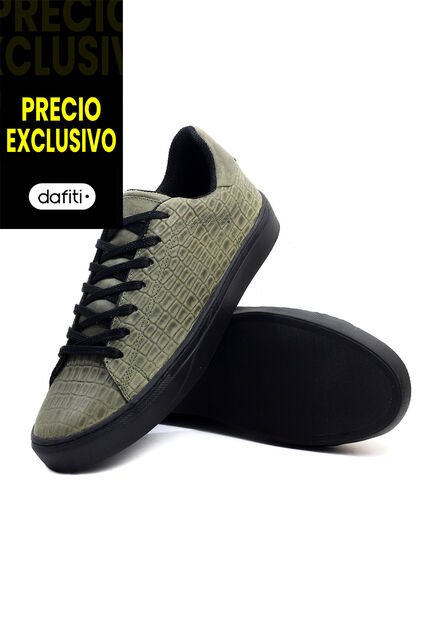Tenis Cuero Verde VillabonR VT-3016