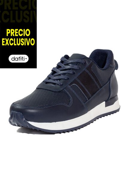 Tenis Cuero VillabonR VW-3033 Azul