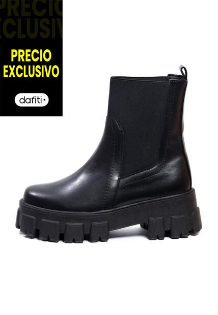 Botines Mujer Negro VillabonR VMY-9031