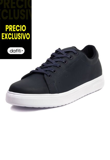 Tenis Cuero Hombre VillabonR VT-3018 Azul