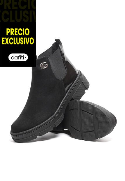 Botines Negro VillabonR VRB-3077