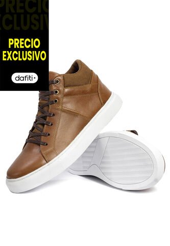 Teni Bota Moda Cuero Hombre Miel VillabonR VF-3034 VillabonR
