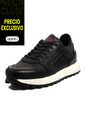 Tenis Cuero Hombre Negro VillabonR VD-3032 de VillabonR
