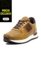 Tenis Cuero Hombre Miel VillabonR VL-3034 de VillabonR