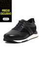 Tenis Cuero Hombre Negro VillabonR VA-3013 de VillabonR