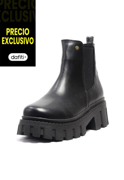 Botines Para Mujer Negro VillabonR VBA-5738