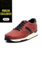 Tenis Cuero Hombre Rojo VillabonR VA-3012 de VillabonR