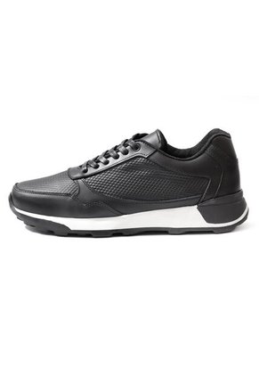Tenis Cuero Hombre Negro VillabonR VBT-3020