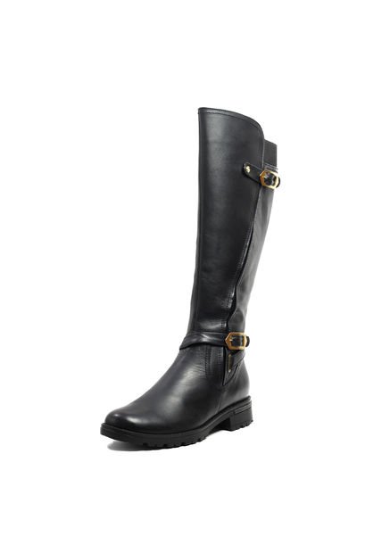 Bota Cuero Mujer Negro VillabonR VCR-9001