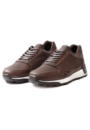 Tenis Cuero Hombre Cafe VillabonR VBT-3021