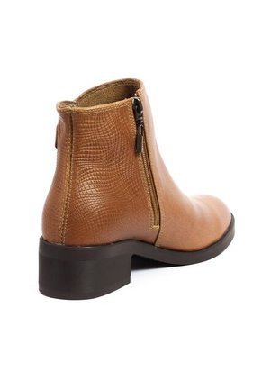 Botin Cuero Mujer Miel VillabonR VBP-5007