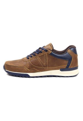 Tenis Hombre Cuero Miel VillabonR VA-3008C-A