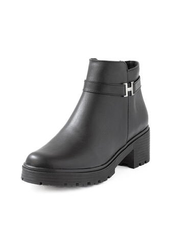 Botin Cuero Mujer Negro VillabonR VRB-3036 VillabonR