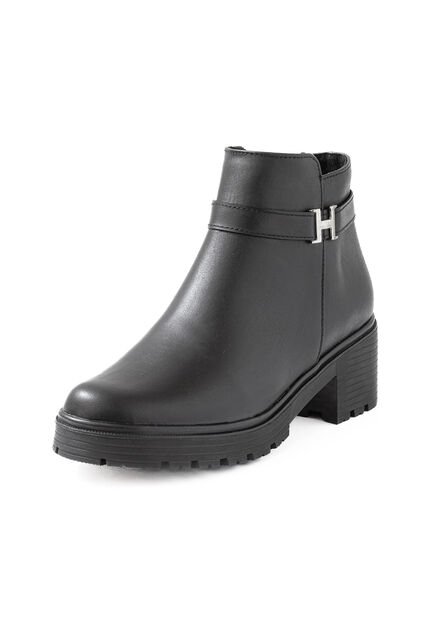 Botin Cuero Mujer Negro VillabonR VRB-3036