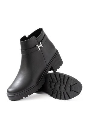 Botin Cuero Mujer Negro VillabonR VRB-3036