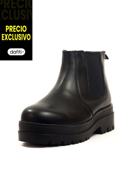 Botín Cuero Negro VillabonR VSH-5004