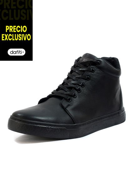 Tenis Cuero Negro VillabonR VTB-3055