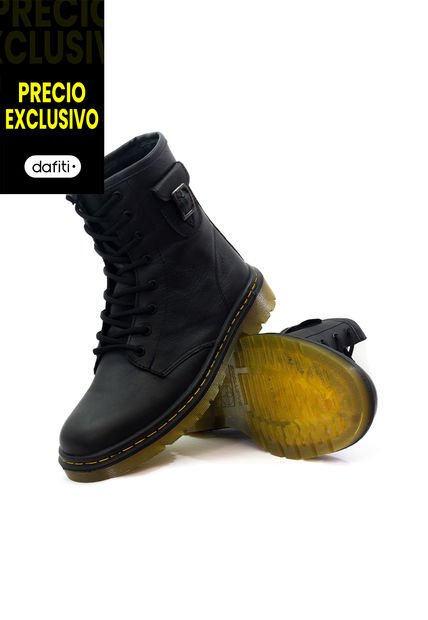 Botas Cuero Negro VillabonR VDM-5056