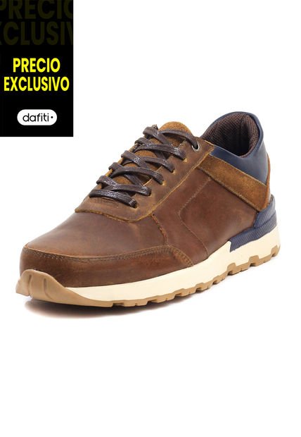 Tenis Cuero Café VillabonR VO-3031