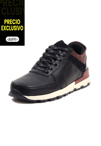 Tenis Cuero Negro VillabonR VO-3030