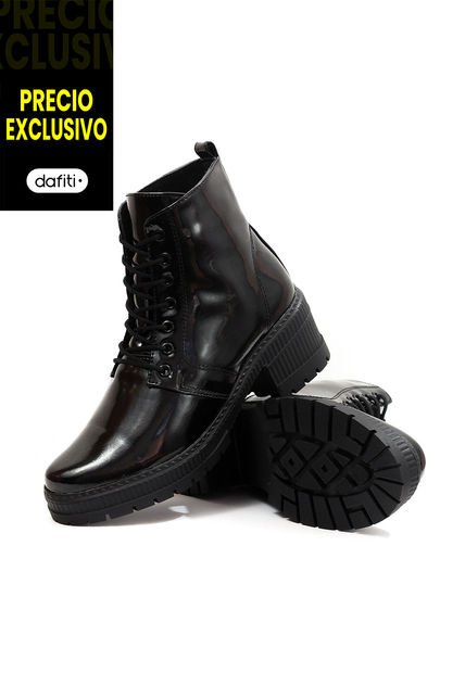 Botín Charol Negro VillabonR VRB-3025
