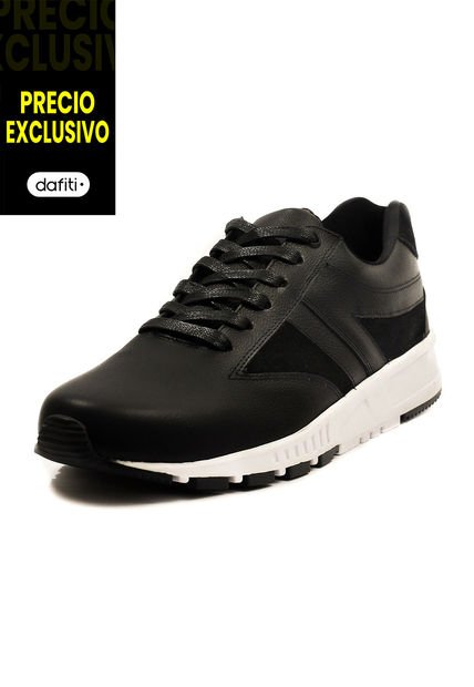 Tenis Cuero Negro VillabonR VA-3003