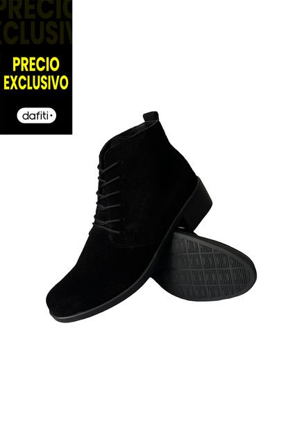 Botín Cuero Negro VillabonR VRB-3105
